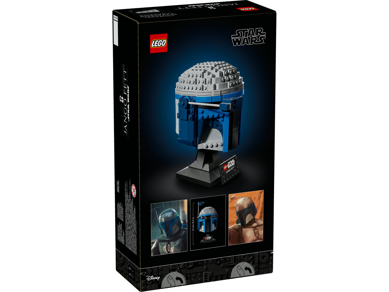 LEGO 75408 LEGO® Star Wars™ 75408 - Jango Fett™ Helm – Verpackung hinten